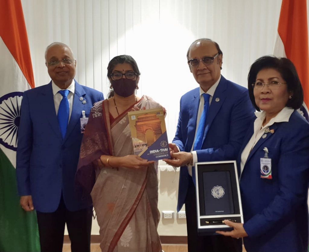 The ITCC presents the ITCC Directory 2021 to the Embassy of India in ...