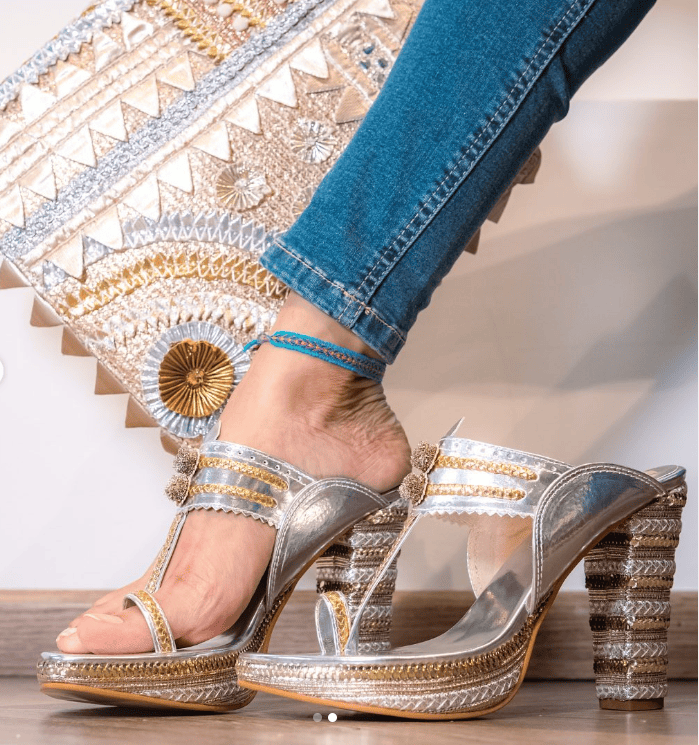 Stand By Me : Block Heels – Fizzy Goblet